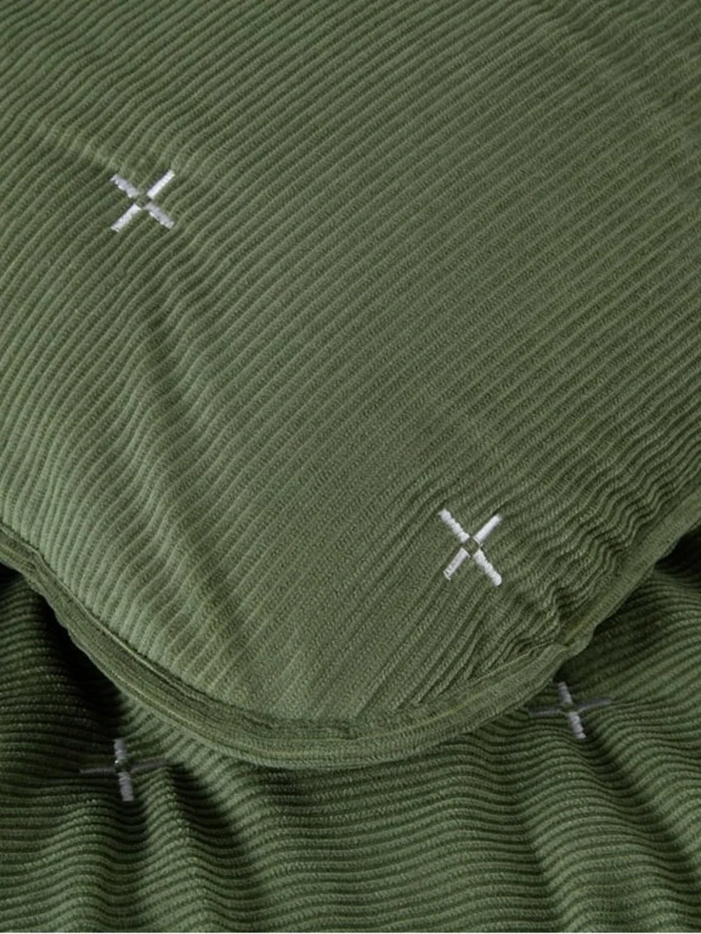 Olive Green king 3 piece Quilted quilt Set